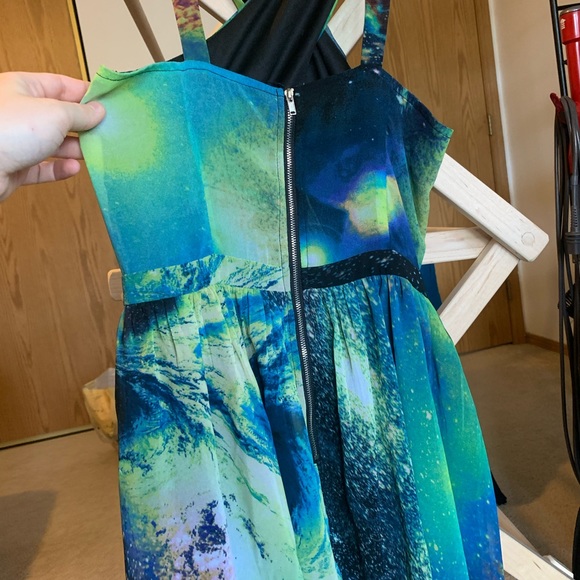 ModCloth Crisscross the Universe A-line dress - Picture 8 of 11